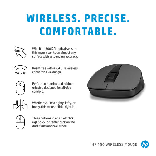 HP 150 Wireless Mouse HP 150 Wireless Mouse